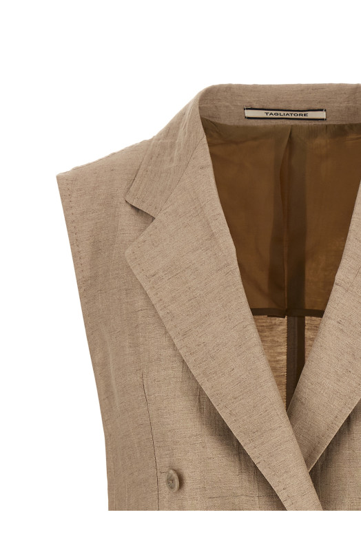 'Bernice' vest Beige