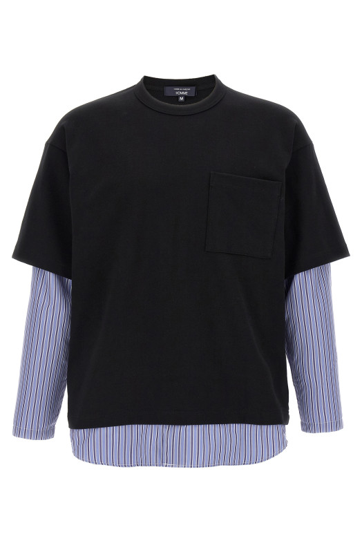 Shirt insert t-shirt Black