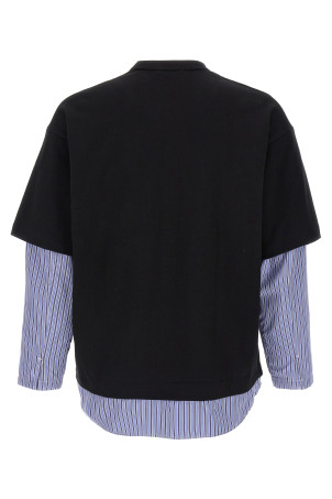 Shirt insert t-shirt Black