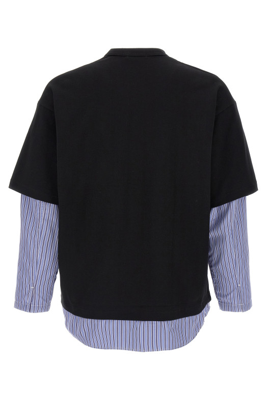 Shirt insert t-shirt Black