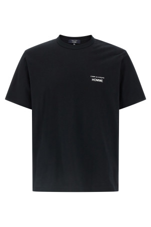 Logo print T-shirt Black