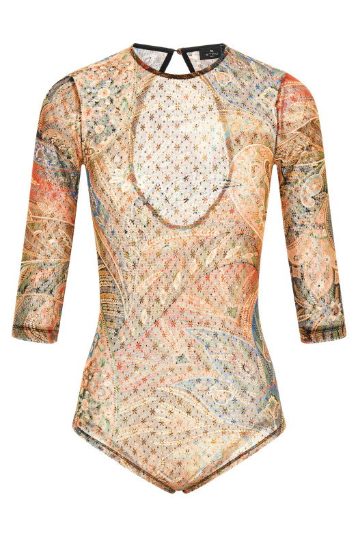 Body Paisley foliage Multicolor