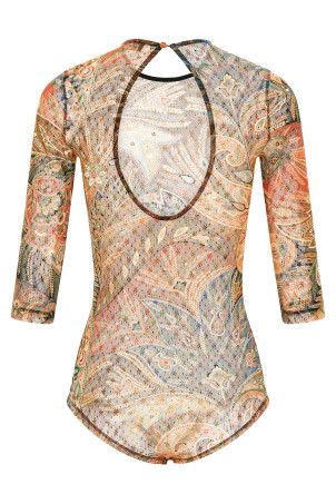 Body Paisley foliage Multicolor