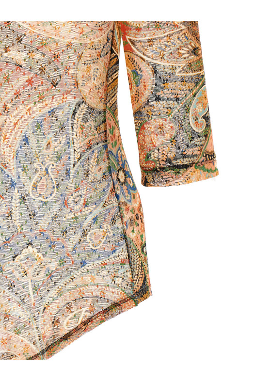 Body Paisley foliage Multicolor