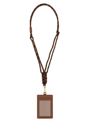 Brown leather card holder MIU MIU (5MC016ACRT)