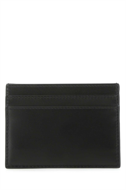 Black leather card holder Black SAINT LAURENT (6076031JB0E)