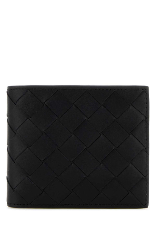Black leather Intrecciato wallet BOTTEGA VENETA (749412VCPQ4)