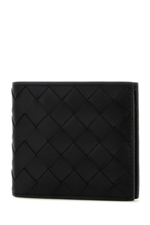 Black leather Intrecciato wallet BOTTEGA VENETA (749412VCPQ4)