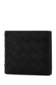Black leather Intrecciato wallet BOTTEGA VENETA (749412VCPQ4)