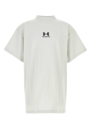 Chalk cotton Balenciaga X Under Armour oversize t-shirt White BALENCIAGA (787349TRVB7)