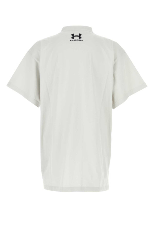 Chalk cotton Balenciaga X Under Armour oversize t-shirt White BALENCIAGA (787349TRVB7)