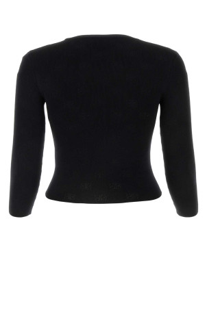 Black wool blend sweater Black BALENCIAGA (793613T5215)