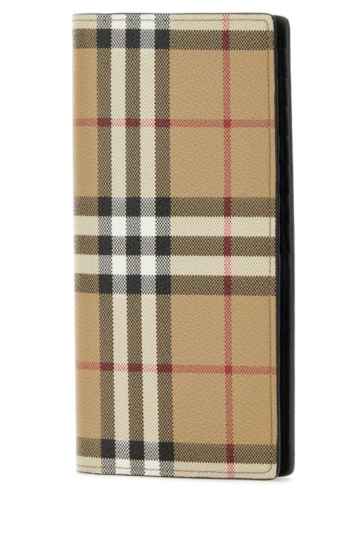 Printed canvas wallet Multicolor BURBERRY (8069819)