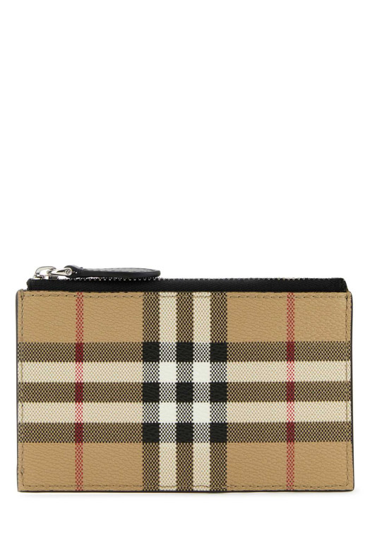 Printed canvas wallet Multicolor BURBERRY (8069825)
