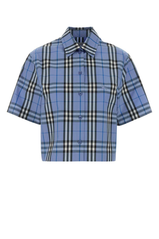 Embroidered cotton shirt BURBERRY (8123696)