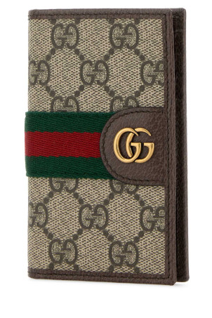 GG Supreme fabric Ophidia card holder GUCCI (834691FAEOI)