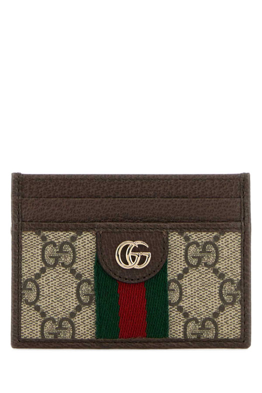 GG Supreme fabric Ophidia card holder GUCCI (838486FAE0L)