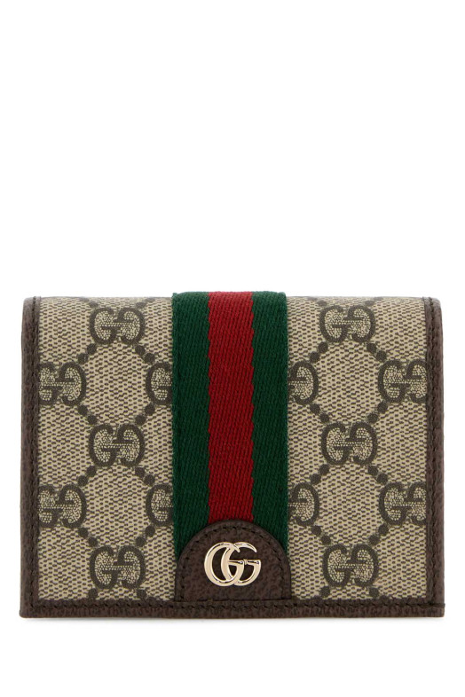 GG Supreme fabric small Ophidia wallet GUCCI (838487FAE0L)