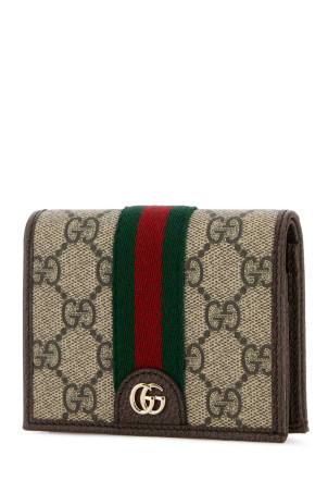 GG Supreme fabric small Ophidia wallet GUCCI (838487FAE0L)