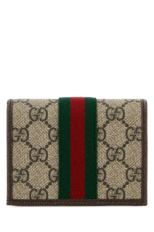 GG Supreme fabric small Ophidia wallet GUCCI (838487FAE0L)