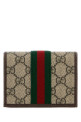 GG Supreme fabric small Ophidia wallet GUCCI (838487FAE0L)