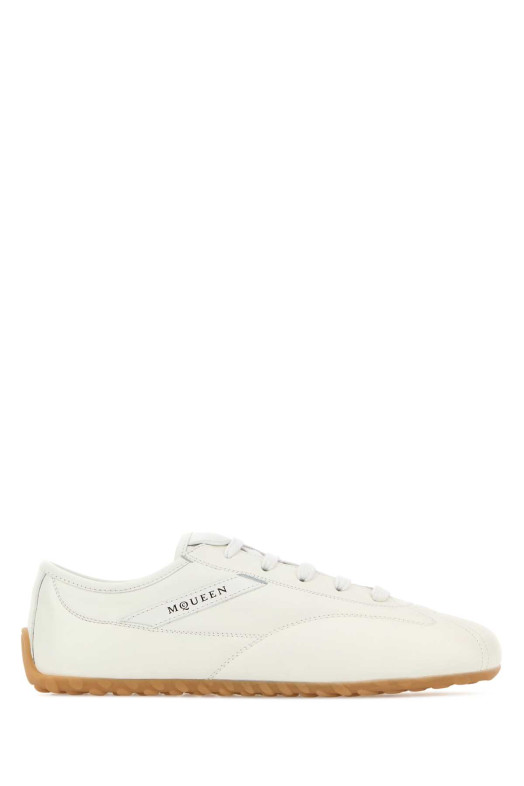 Ivory leather Boxe sneakers ALEXANDER MCQUEEN (862794WIAJ8)