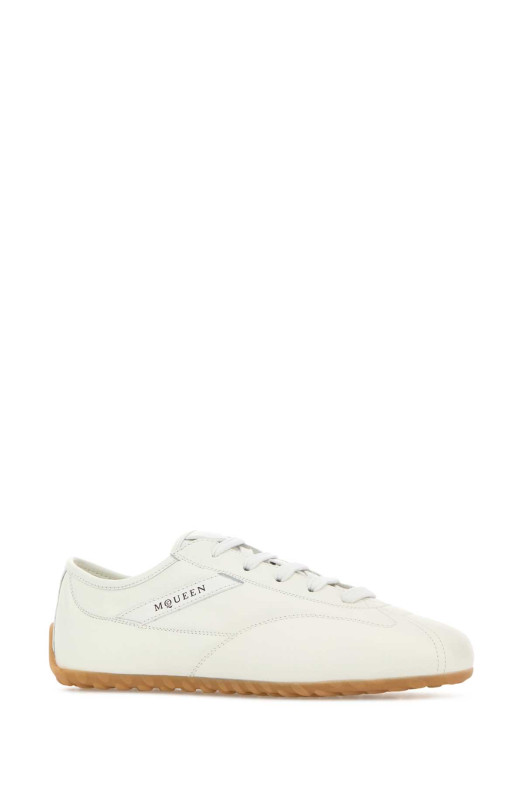 Ivory leather Boxe sneakers ALEXANDER MCQUEEN (862794WIAJ8)