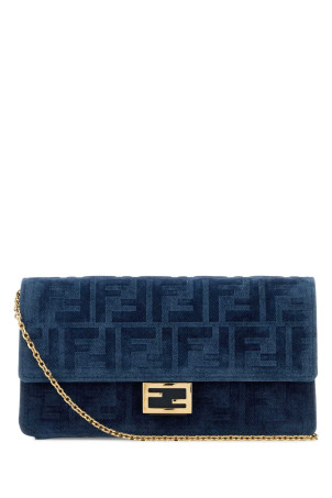 Blue velvet wallet FENDI (8M0498AW5H)