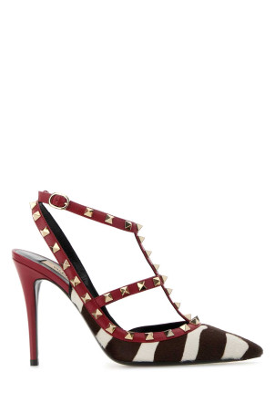 Printed calf hair Rockstud pumps VALENTINO GARAVANI (8W0S0393SWC)
