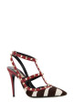 Printed calf hair Rockstud pumps VALENTINO GARAVANI (8W0S0393SWC)