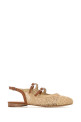 Raffia ballerinas Brown CAREL PARIS (BALMA)