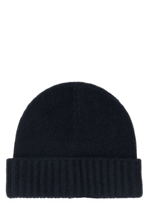 Navy blue cashmere beanie hat MOORER (BERETCWS)