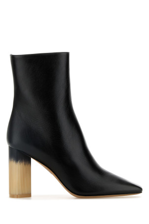 Black leather Georgia ankle boots CHLOE (CHC25S07XQJ)