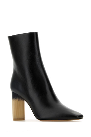 Black leather Georgia ankle boots CHLOE (CHC25S07XQJ)