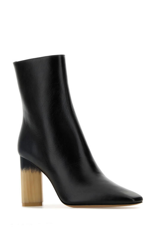 Black leather Georgia ankle boots CHLOE (CHC25S07XQJ)