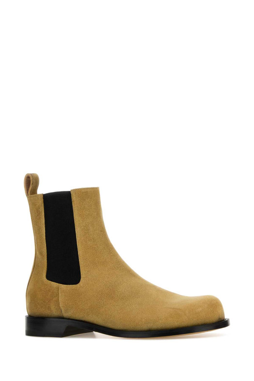 Beige suede Chelsea ankle boots JW ANDERSON (CT0003LA0319)