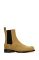 Beige suede Chelsea ankle boots JW ANDERSON (CT0003LA0319)