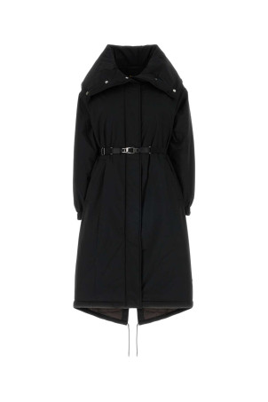 Black polyester Eneida down jacket Black MOORER (ENEIDASTP)