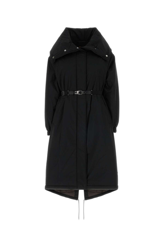 Black polyester Eneida down jacket Black MOORER (ENEIDASTP)