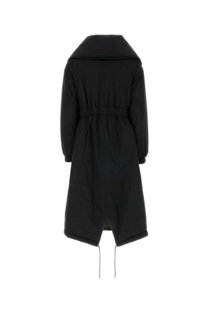 Black polyester Eneida down jacket Black MOORER (ENEIDASTP)