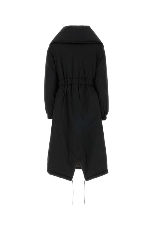 Black polyester Eneida down jacket Black MOORER (ENEIDASTP)