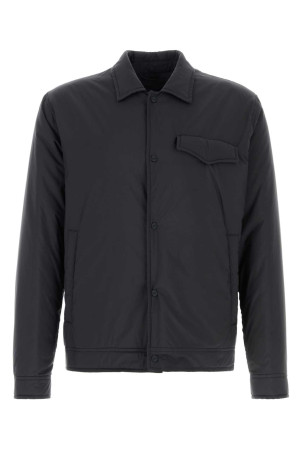 Midnight blue polyester jacket HERNO (GI000612U12456Z)
