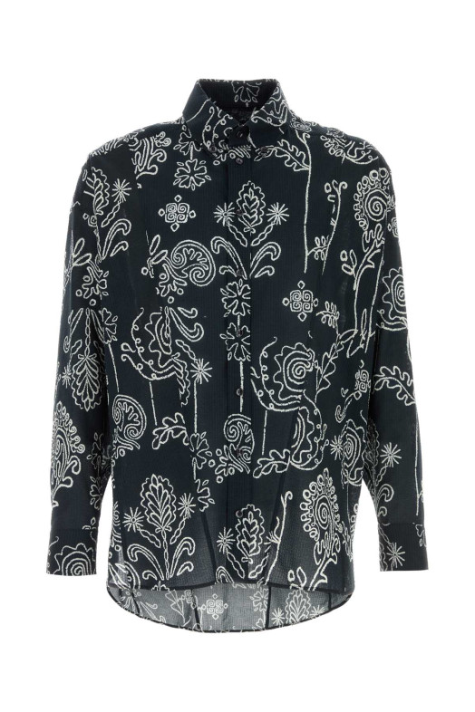 Printed cotton shirt GIORGIO ARMANI (GM003503TE20939)
