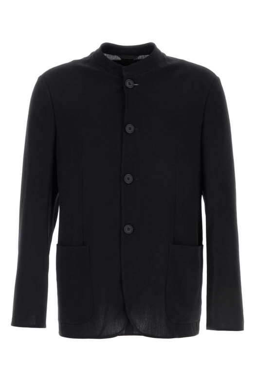 Midnight blue wool blazer GIORGIO ARMANI (GM003509TE10074)