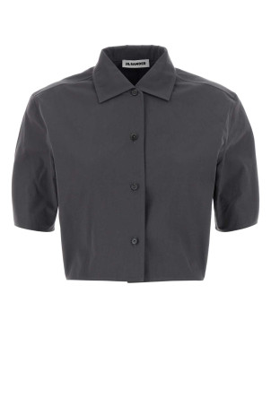 Dark grey poplin shirt Multicolor JIL SANDER (J03DL0237J45338)