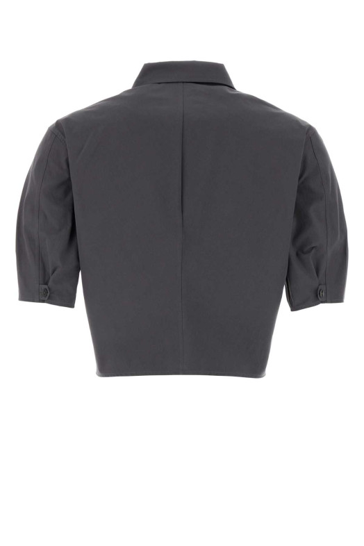 Dark grey poplin shirt Multicolor JIL SANDER (J03DL0237J45338)