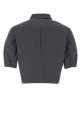 Dark grey poplin shirt Multicolor JIL SANDER (J03DL0237J45338)