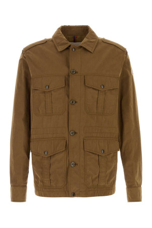 Biscuit cotton blend Amnicon jacket MONCLER (L10911B00006599C0)