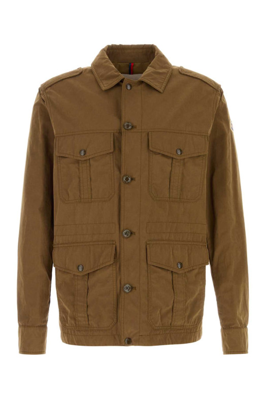 Biscuit cotton blend Amnicon jacket MONCLER (L10911B00006599C0)