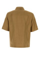 Camel linen shirt MONCLER (L10912F00033598J4)